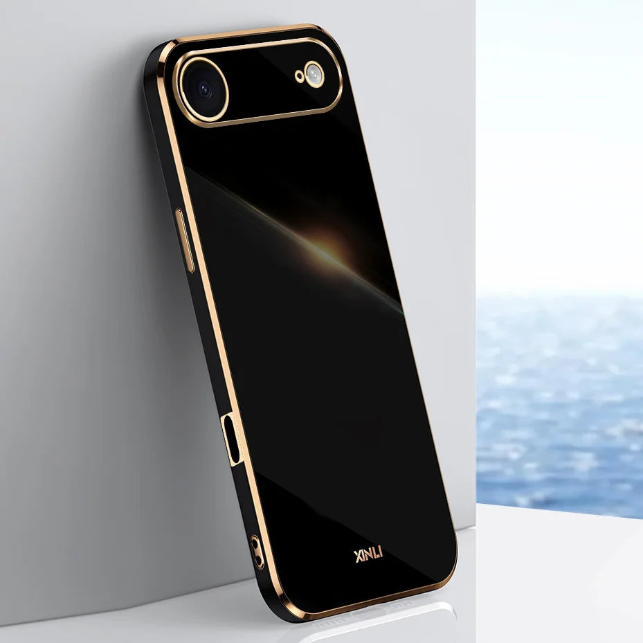 Capa iPhone Air – TPU macio, antiimpressão digital e proteção de câmera. Alta qualidade.