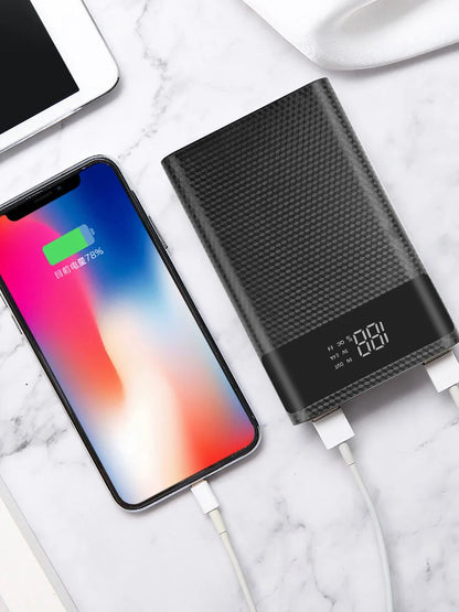 Storage Box For Android Micro USB Interface Smart Phones   Case DIY Power Bank 4x18650 – Compatível com Android e Micro USB.