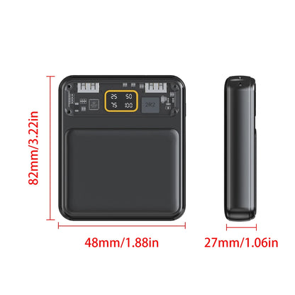 Case DIY Power Bank 4 em 1 – Type-C, Micro USB e lanterna integrada. Para carregar celulares com baterias 18650.