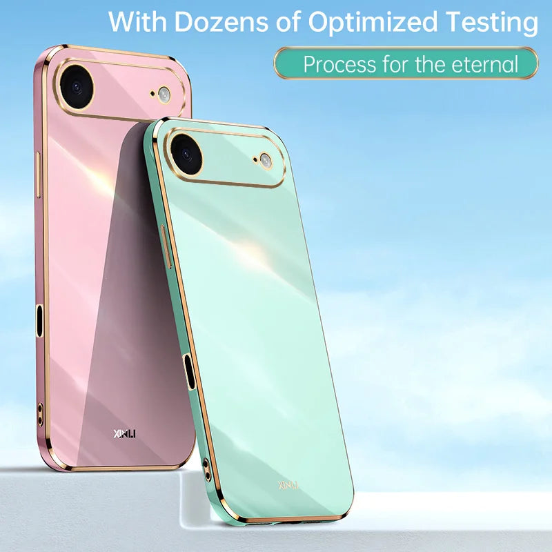 Capa iPhone Air – TPU macio, antiimpressão digital e proteção de câmera. Alta qualidade.