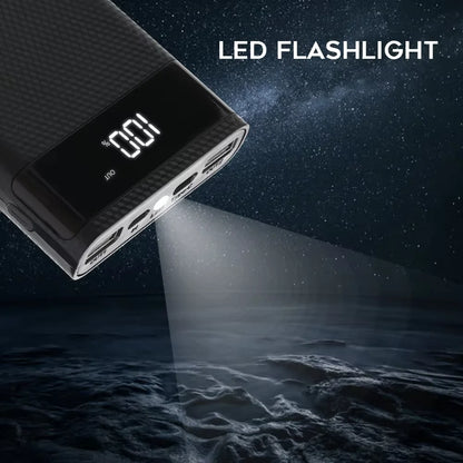 Storage Box For Android Micro USB Interface Smart Phones   Case DIY Power Bank 4x18650 – Compatível com Android e Micro USB.
