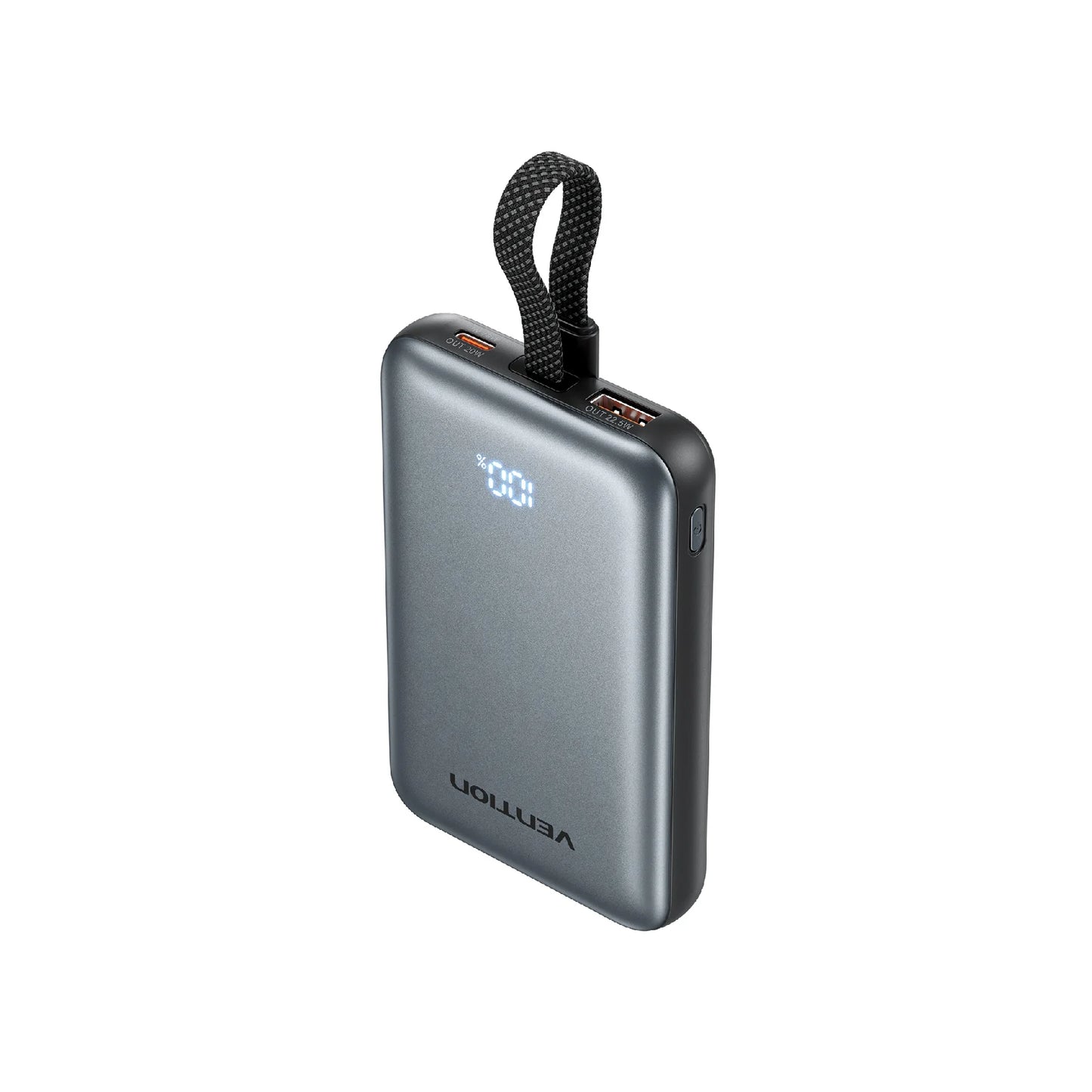 Vention CCC 10000mAh – Carregamento magnético sem fio 15W e rápido 22.5W.