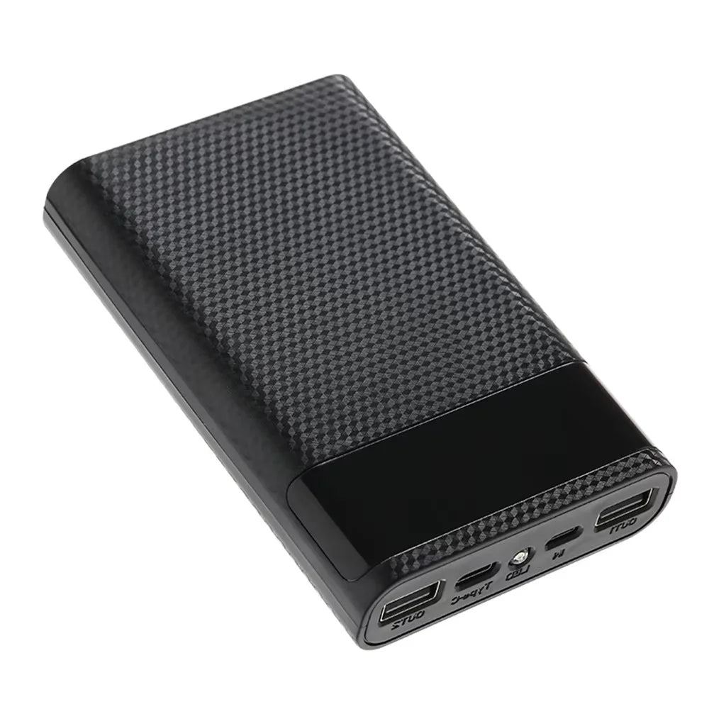 Storage Box For Android Micro USB Interface Smart Phones   Case DIY Power Bank 4x18650 – Compatível com Android e Micro USB.
