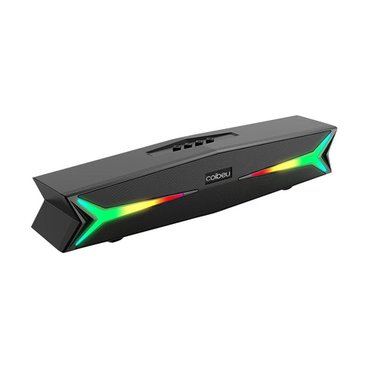 Caixa de Som Soundbar Gamer Coibeu com Iluminação RGB