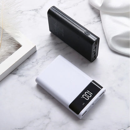 Storage Box For Android Micro USB Interface Smart Phones   Case DIY Power Bank 4x18650 – Compatível com Android e Micro USB.