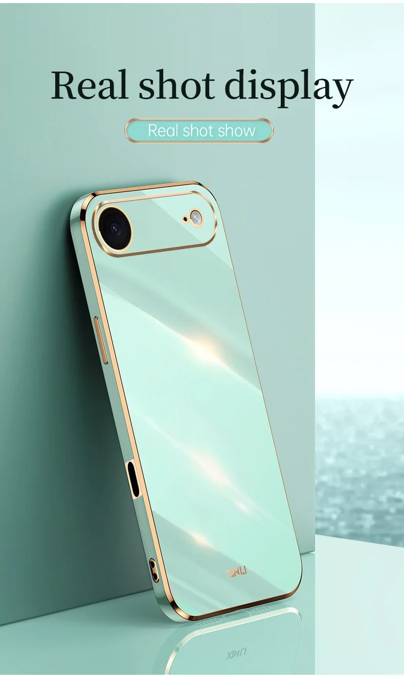 Capa iPhone Air – TPU macio, antiimpressão digital e proteção de câmera. Alta qualidade.